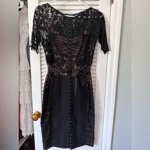 Black Byron Lars cocktail dress. Worn 3 times.